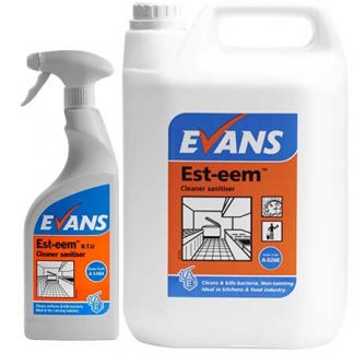 Evans Est-eem Unperfumed Surface Disinfectant Cleaner